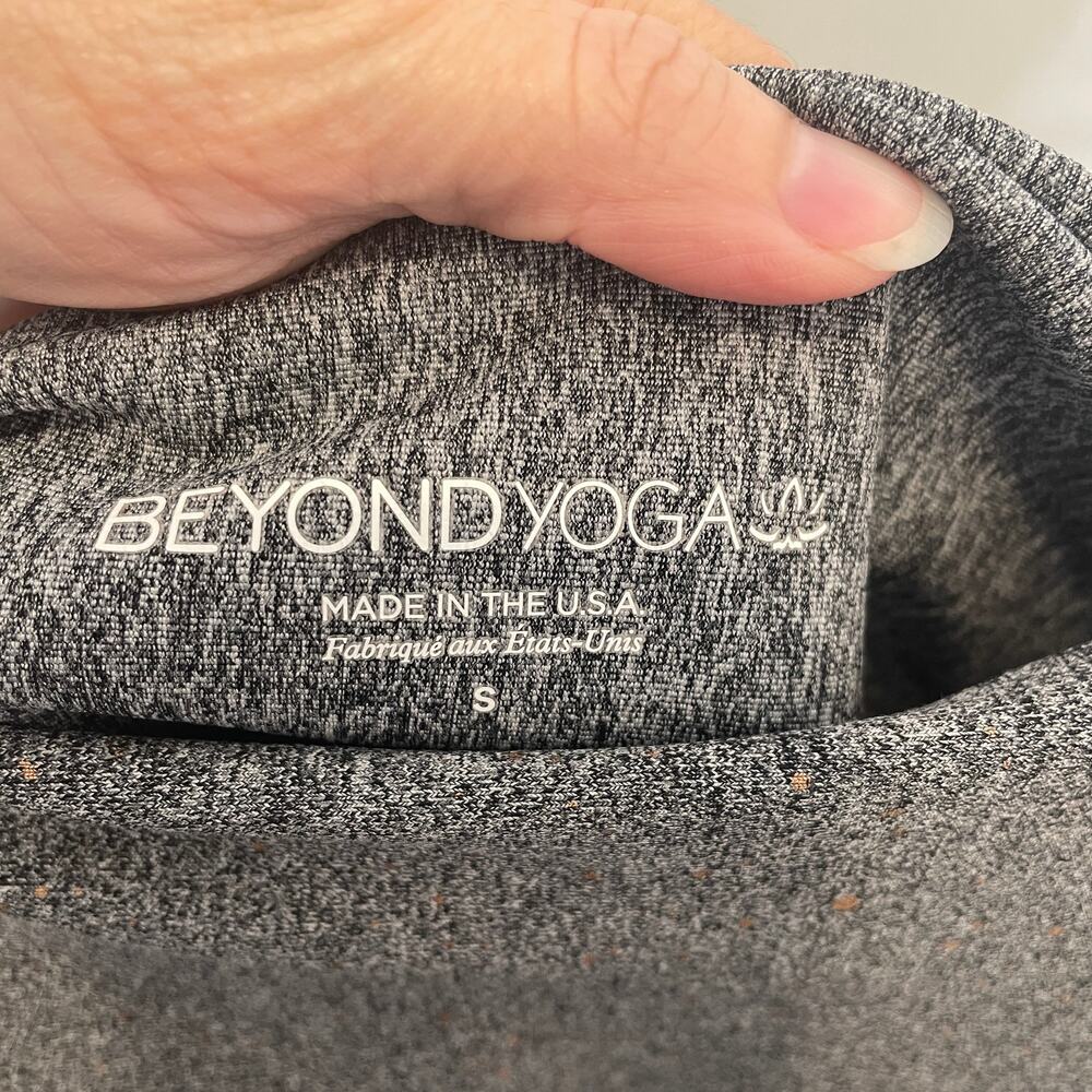 Beyond Yoga Alloy Ombre Speckle Leggings Gray Gold‎ Metallic S - Picture 4 of 6